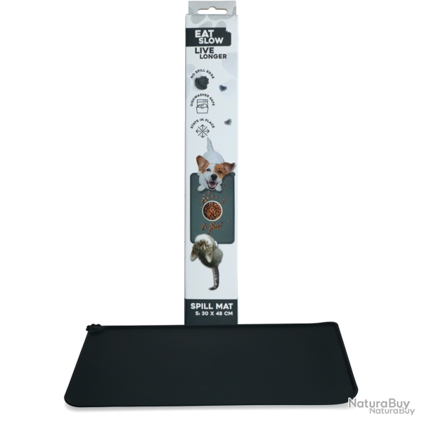 Eat Slow Live Longer Spill Mat - Ref EATS066D - EAN 8716759633025 - Livraison rapide
