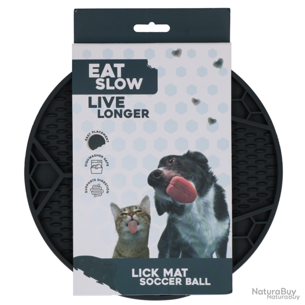Eat Slow Live Longer Lick Mat Soccer Ball - Ref EATS067B - EAN 8716759645882 - Livraison rapide
