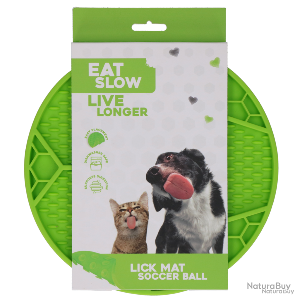 Eat Slow Live Longer Lick Mat Soccer Ball - Ref EATS067C - EAN 8716759645899 - Livraison rapide