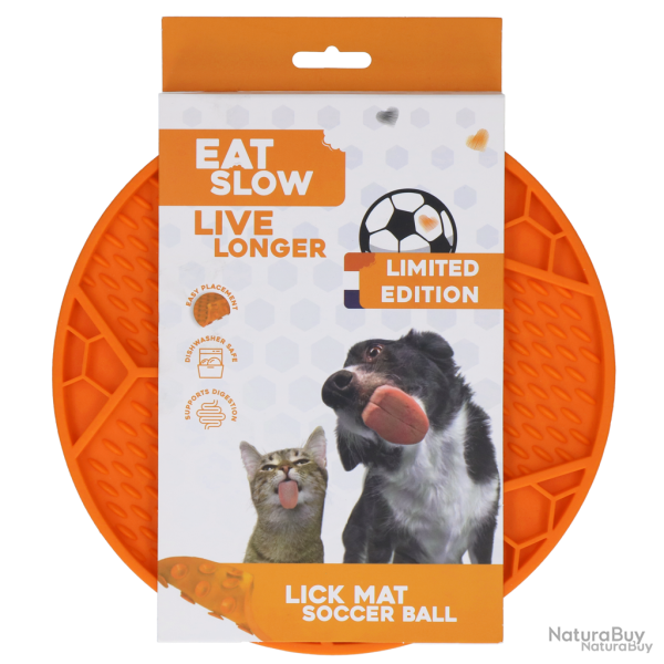 Eat Slow Live Longer Lick Mat Soccer Ball - Ref EATS067F - EAN 8716759645929 - Livraison rapide