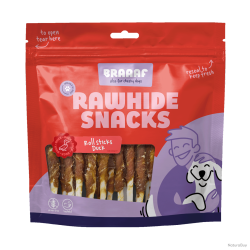 Braaaf Rawhide Roll Sticks - Ref BRAA400277 - EAN 8718444635703 - Livraison rapide