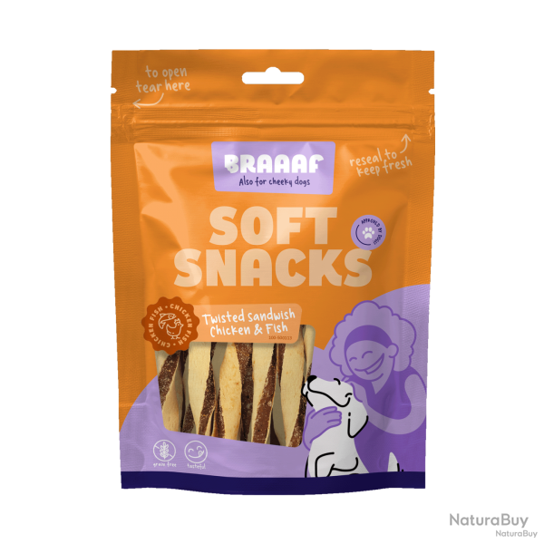 Braaaf Soft Snack - Ref BRAA500113 - EAN 8718444631354 - Livraison rapide