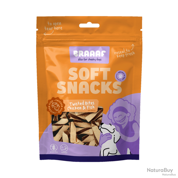 Braaaf Soft Snack - Ref BRAA500114 - EAN 8718444631385 - Livraison rapide