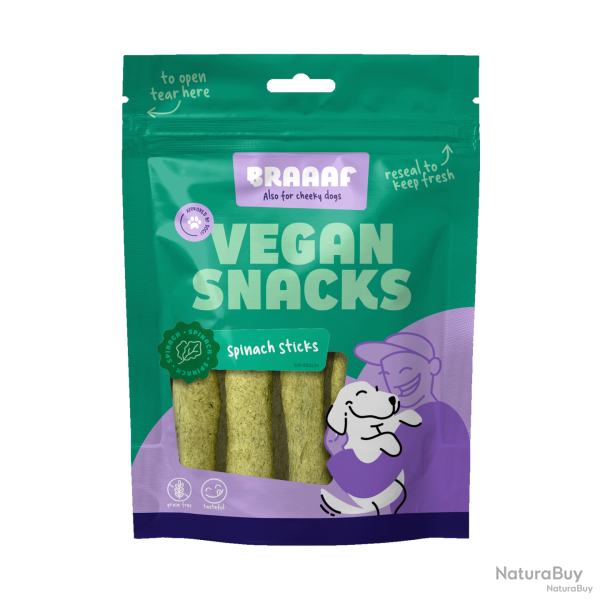 Braaaf Vegan Snack - Ref BRAA650109 - EAN 8718444631149 - Livraison rapide
