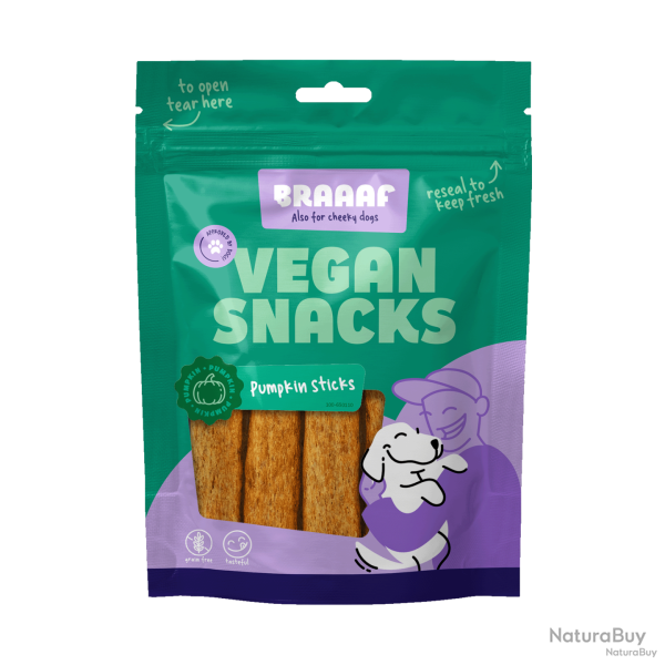 Braaaf Vegan Snack - Ref BRAA650110 - EAN 8718444631170 - Livraison rapide