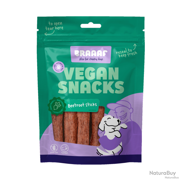 Braaaf Vegan Snack - Ref BRAA650111 - EAN 8718444631200 - Livraison rapide