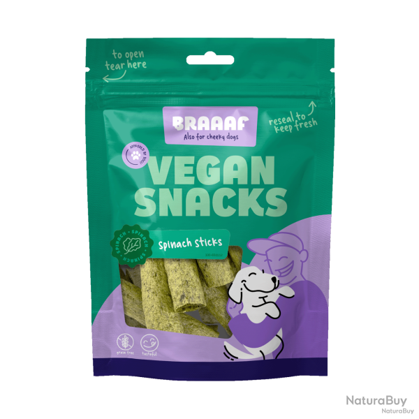 Braaaf Vegan Snack - Ref BRAA650112 - EAN 8718444631415 - Livraison rapide