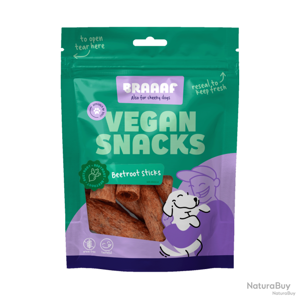 Braaaf Vegan Snack - Ref BRAA650114 - EAN 8718444631477 - Livraison rapide