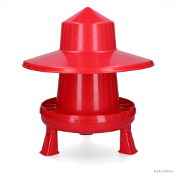Gaun Poultry Feeder With Rain Hat 4 kg - Ref GAUN11425 - EAN 8716759639027 - Livraison rapide