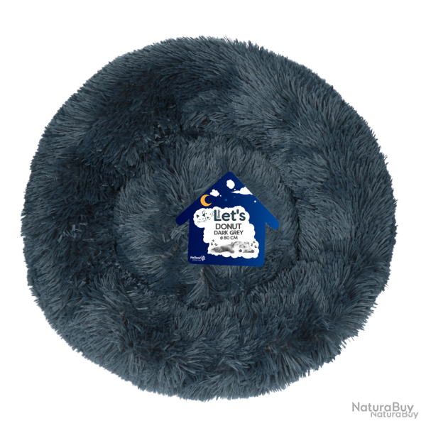 Let's Sleep Donut Dark grey - Ref LETS381E - EAN 8716759603967 - Livraison rapide