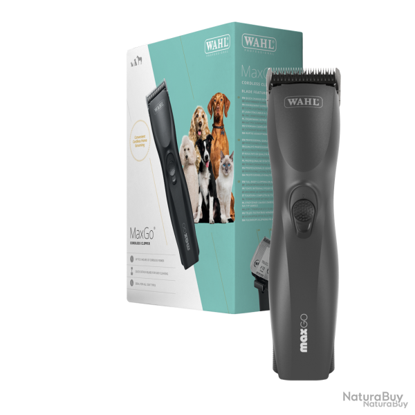 Wahl MaxGo Cordless Clipper - Ref MOSE0015 - EAN 4015110038016 - Livraison rapide