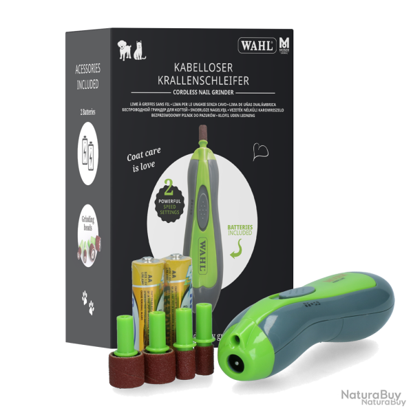 Wahl Cordless Nail Grinder - Ref WAHL23020050 - EAN 4015110018162 - Livraison rapide