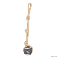 Minus One Dog Tennis Ball Rope Toy - Ref MINU37119 - EAN 8886467571190 - Livraison rapide