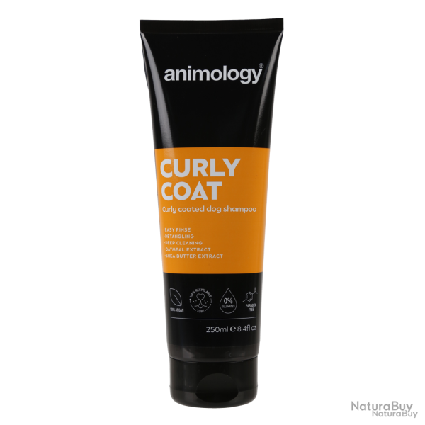 Animology Curly Coat Dog Shampoo - Ref ANIM5018 - EAN 5060180815141 - Livraison rapide