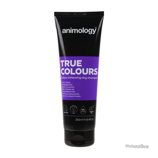 Shampooing Animology True Colours pour chiens - Ref ANIM5020 - EAN 5060180813604 - Livraison rapide