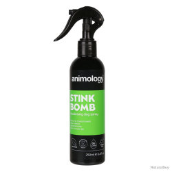 Animology Stink Bomb Deodorising Dog Spray - Ref ANIM5053 - EAN 5060180810214 - Livraison rapide