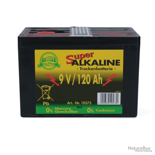 Durobat 9V Battery - Ref BATT0060 - EAN 4029339105732 - Gobel