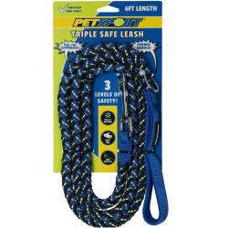 Petsport Triple Safe Leash - Ref PETS50044 - EAN 0713080500444 - Livraison rapide