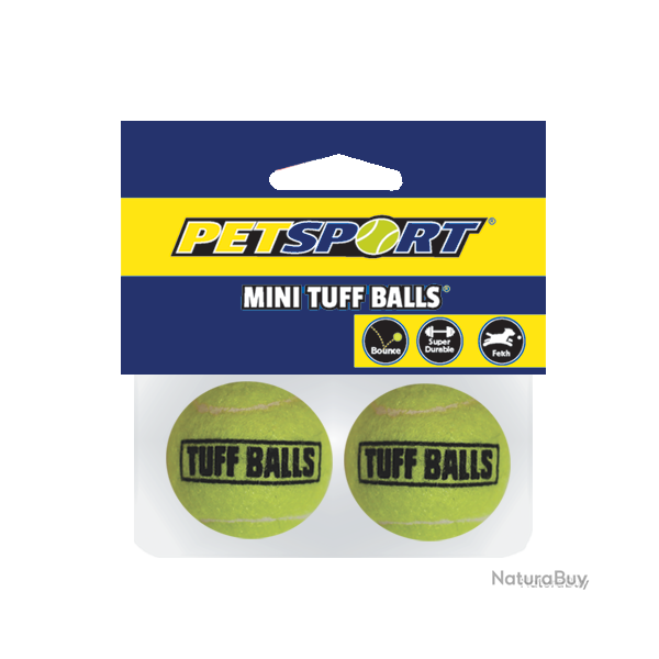 Petsport Tuff Balls 2-Pack - Ref PETS70008 - EAN 0713080700080 - Livraison rapide