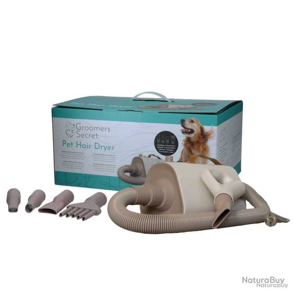Groomers Secret Pet Hair Dryer - Ref GROO080 - EAN 8716759637603 - Livraison rapide