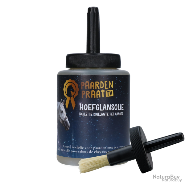 Paardenpraat TV Hoefglansolie - Ref PRAA0026G - EAN 8716759624320 - Livraison rapide