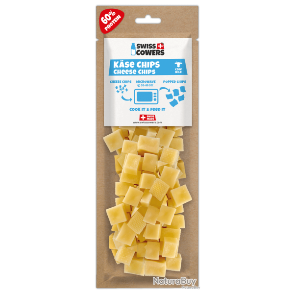 SwissCowers Cheese Chips - Ref SWIS110115 - EAN 7649991526361 - Livraison rapide