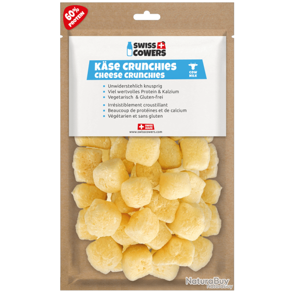 SwissCowers Cheese Crunchies - Ref SWIS110210 - EAN 7649991526170 - Livraison rapide