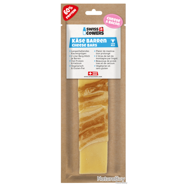 SwissCowers Cheese Bars - Ref SWIS110500 - EAN 7649991526385 - Livraison rapide
