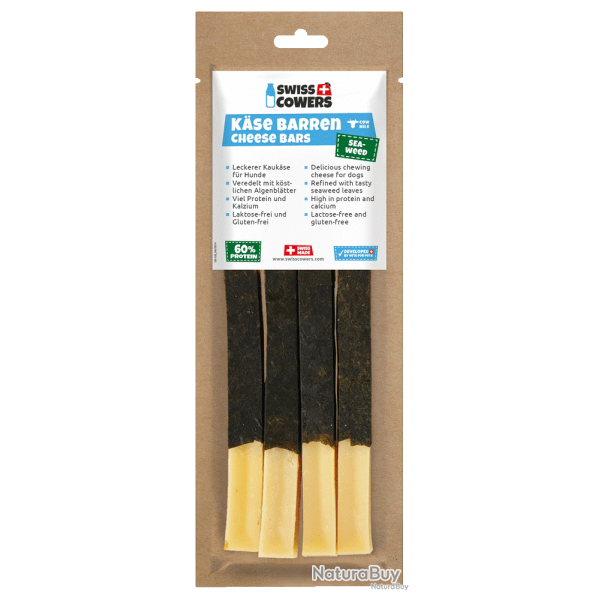 SwissCowers Cheese Bars - Ref SWIS110750 - EAN 7649991526484 - Livraison rapide