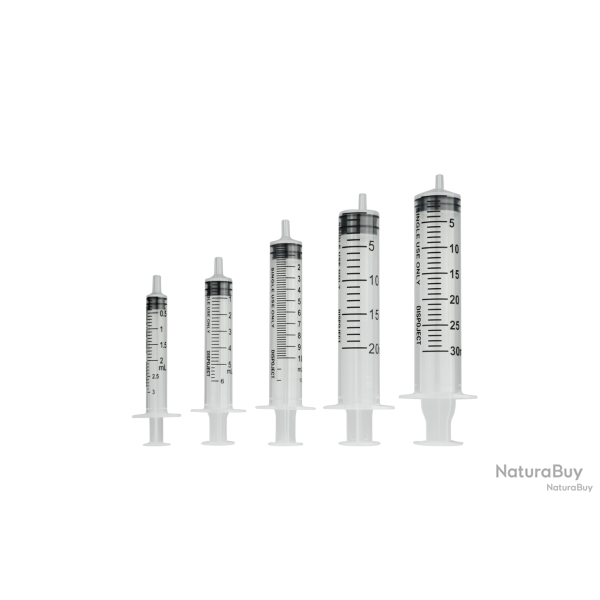 G�nia Dispoject 3-piece Disposable Syringe - Ref WEGW0013 - EAN 8716759512078 - Livraison rapide