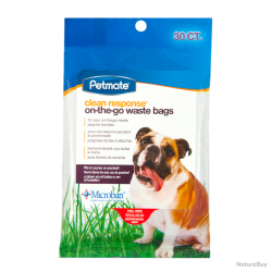 Petmate Clean Response on-the-go Waste Bags - Ref JW0471071 - EAN 0029695710711 - Livraison rapide