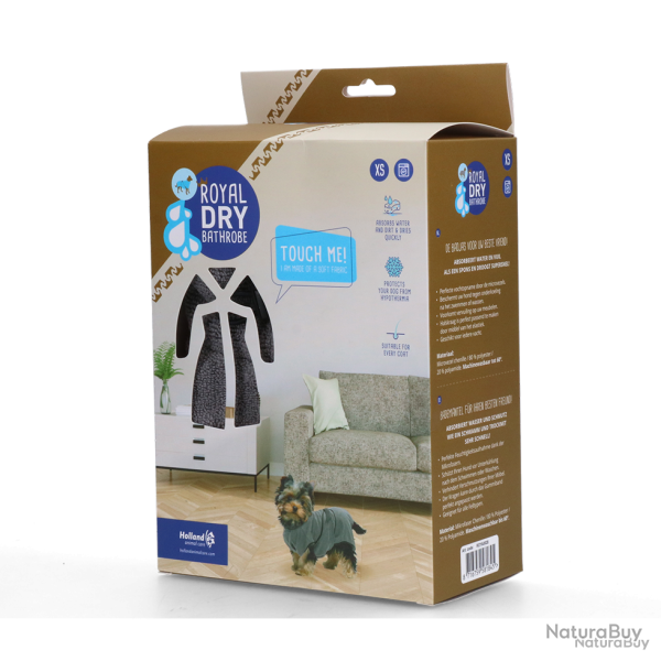 Royal Dry Peignoir Pour Chiens - Ref ROYA0028 - EAN 8716759581845 - Livraison rapide