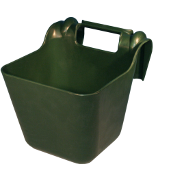 OK Plast Feed Trough with plastic hooks 14 l - Ref VOERB01E - EAN 5703414113032 - Ok-Plast