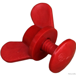 OK Plast Feed Trough screw for water drainage - Ref VOERB01R - EAN 8716759450059 - Ok-Plast