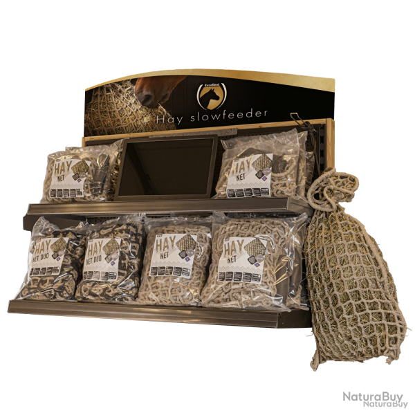 Package Deal Hay Slow Feeder hay nets - Ref HOOI0001A - EAN 8716759650022 - Livraison rapide