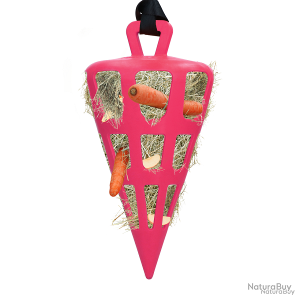 Hay Slow Feeder Fun & Flex Carrot - Ref HOOI018M14 - EAN 8716759615342 - Livraison rapide