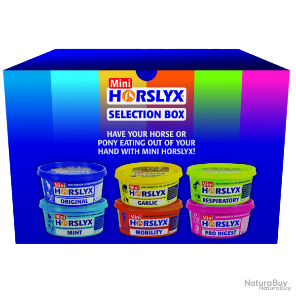 Horslyx Mini Selection Box - Ref HORSL020 - EAN 5060050112561 - Livraison rapide