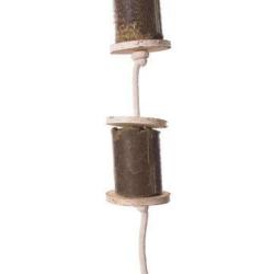 Lax Lucerne on Rope with wood disks - Ref LAXP004 - EAN 4262356380397 - LAX Tierfutter