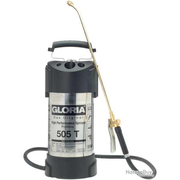 Gloria 505T Profiline 5 l - Ref GLOR05000 - EAN 4046436000357 - Livraison rapide
