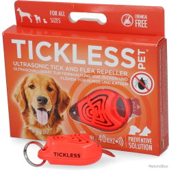 Tickless Pet minimum 6-month protection - Ref TICK101OR - EAN 5999566451041 - Livraison rapide