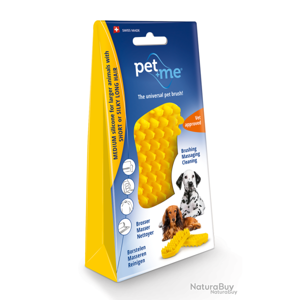 Pet+Me Dog Hair Brush - Ref PETM007 - EAN 7640157920030 - Pet + Me