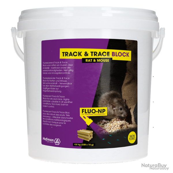 Track & Trace Block Fluo-NP - Ref TRAC04800 - EAN 8716759609402 - Livraison rapide