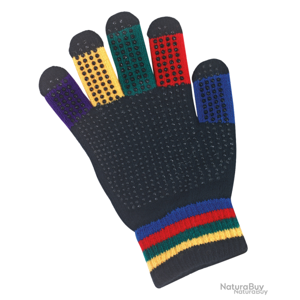 Riding glove Magic Grippy Rainbow - Ref RIJH0005B - EAN 4018653016428 - Livraison rapide