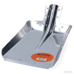 Shovel Mustang aluminium, 27 cm wide - Ref SCHO010 - EAN 4029339705536 - Livraison rapide