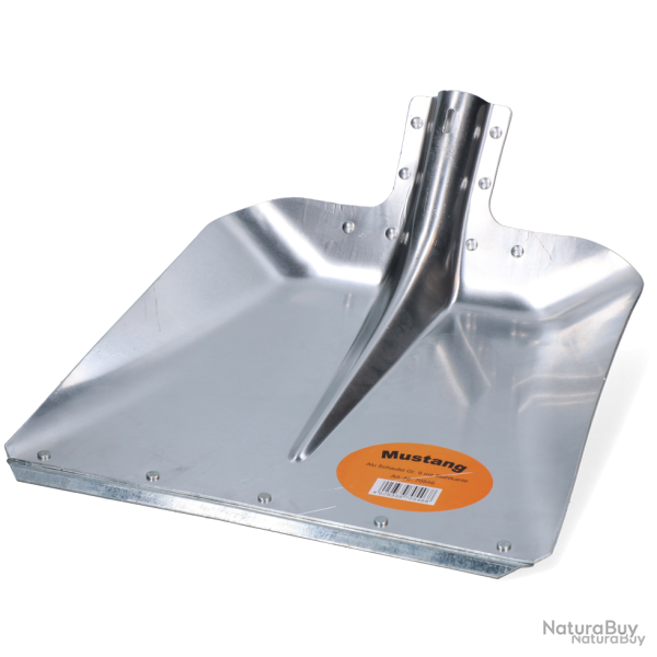 Shovel Mustang aluminium, 27 cm wide - Ref SCHO012 - EAN 4029339705468 - Livraison rapide
