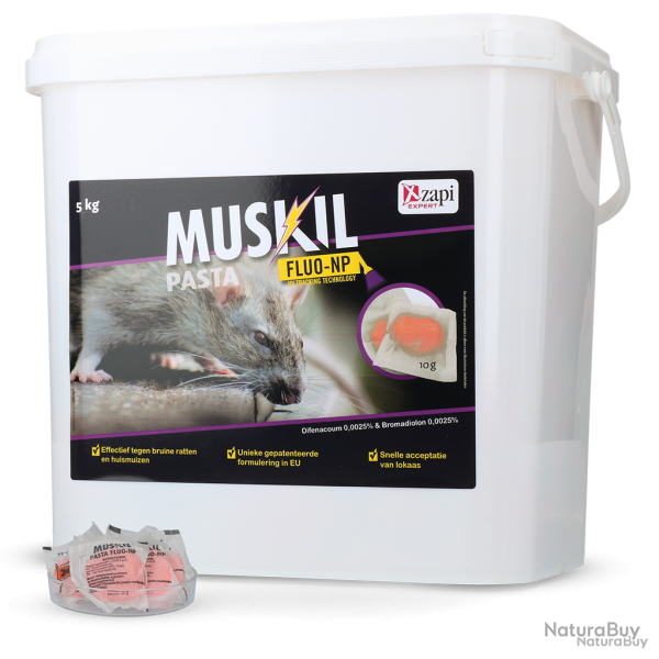 Muskil Pasta Fluo-NP - Ref MUSK105000 - EAN 8716759505902 - Livraison rapide