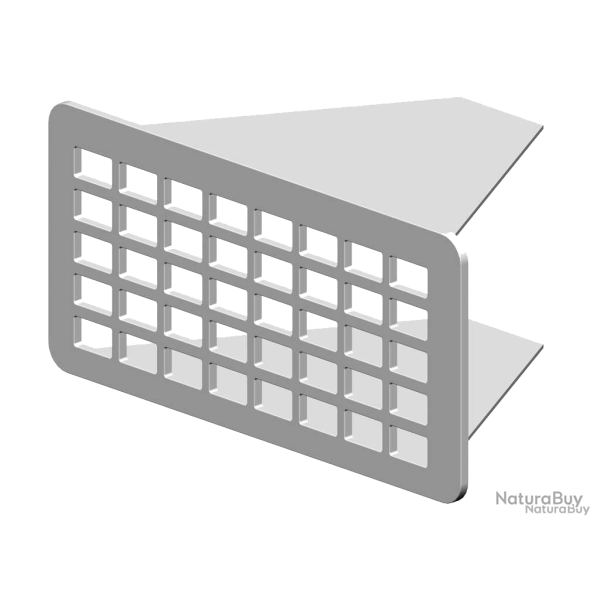RenoFix Renovation grill stainless steel 5 x10.5 cm - Ref RENO0050 - EAN 8716759549043 - Livraison r