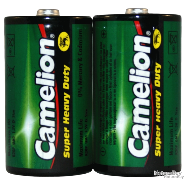 Camelion D Battery 1.5 V - Ref BATT0000 - EAN 4260033156433 - Livraison rapide