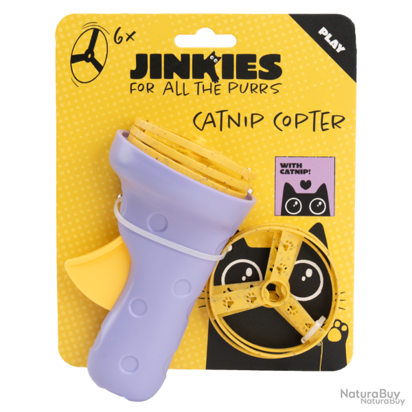 Jinkies Catnip Copter - Ref JINK0610 - EAN 8716759666603 - Livraison rapide