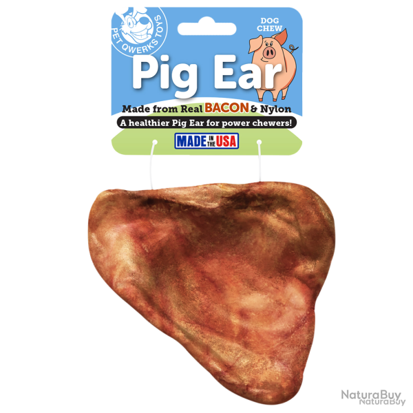 Pet Qwerks Pig Ear - Ref PETQPEB2 - EAN 0856400007404 - Livraison rapide